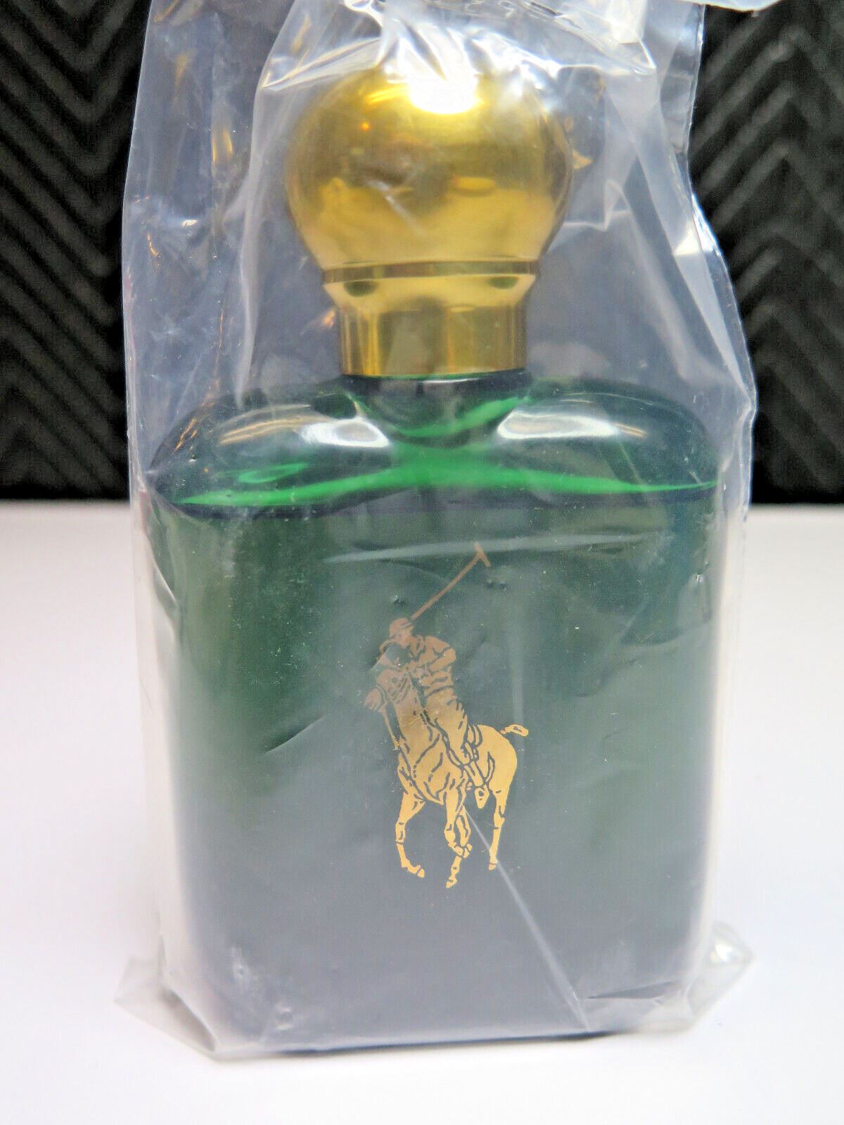 Vintage 1978 Ralph Lauren Polo Cologne Splash COSMAIR4 Fl. Oz. Green Bottle 90%+
