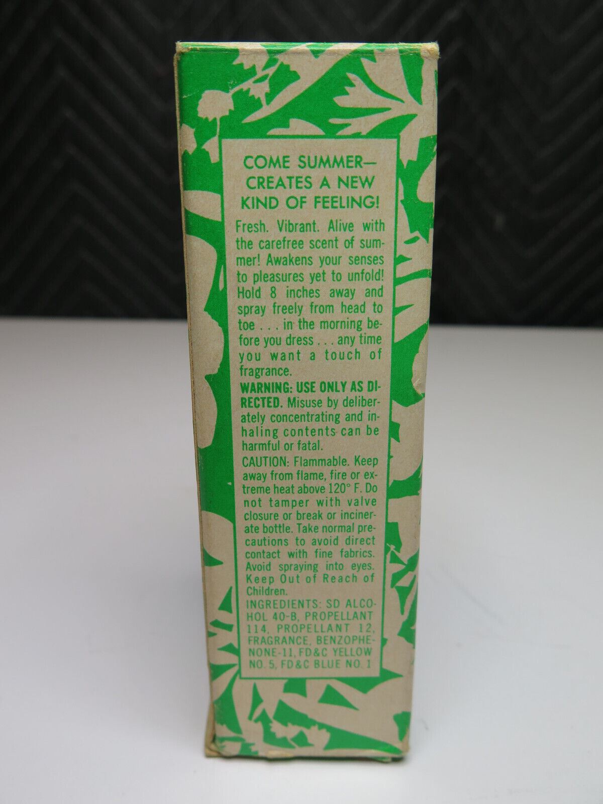 VIntage Avon Come Summer Cologne Spray Mist 2.0 Fl Oz - NOS