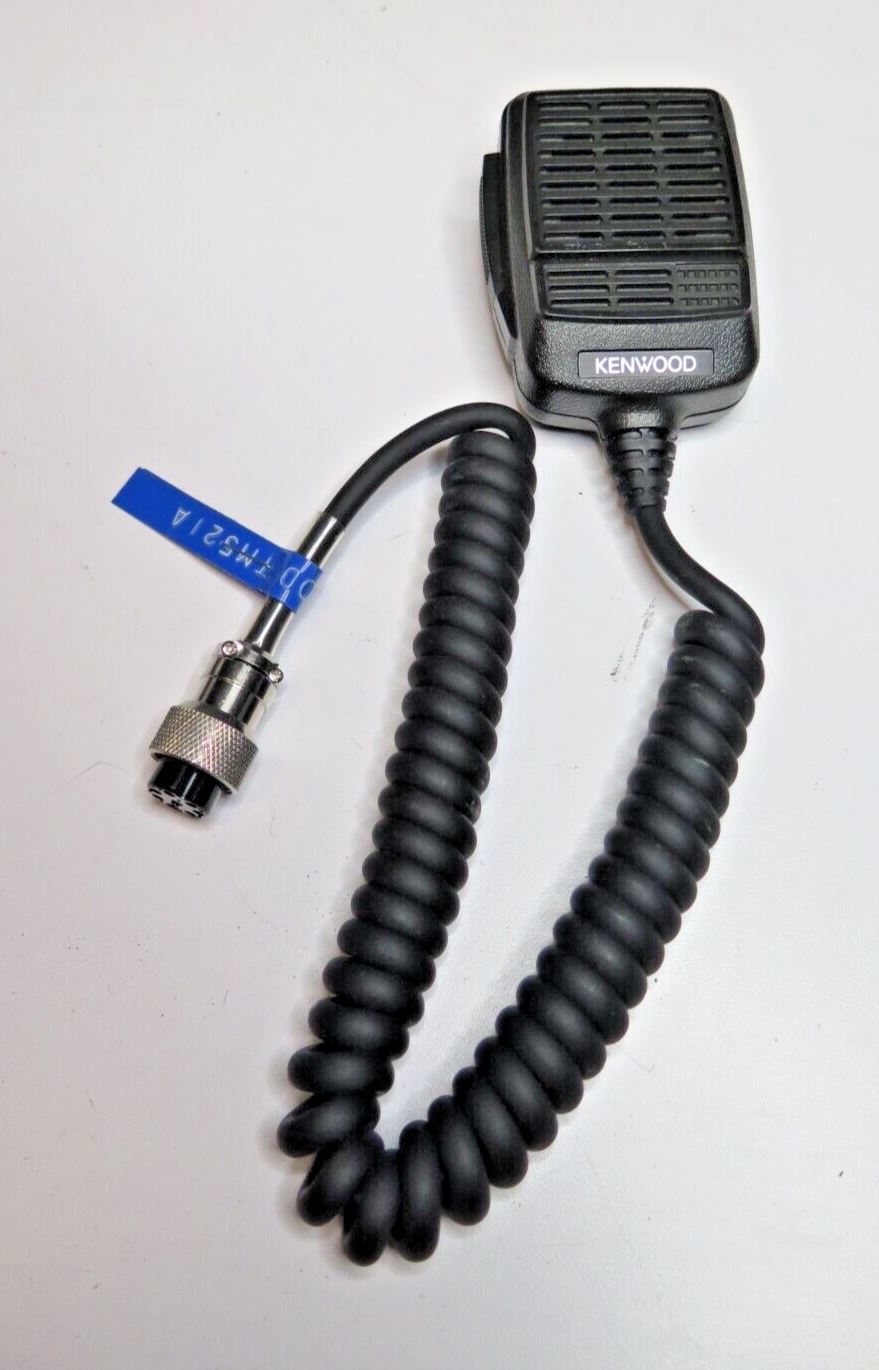 Kenwood MC-48B DTMF Touch Tone 8 Pin Round Microphone