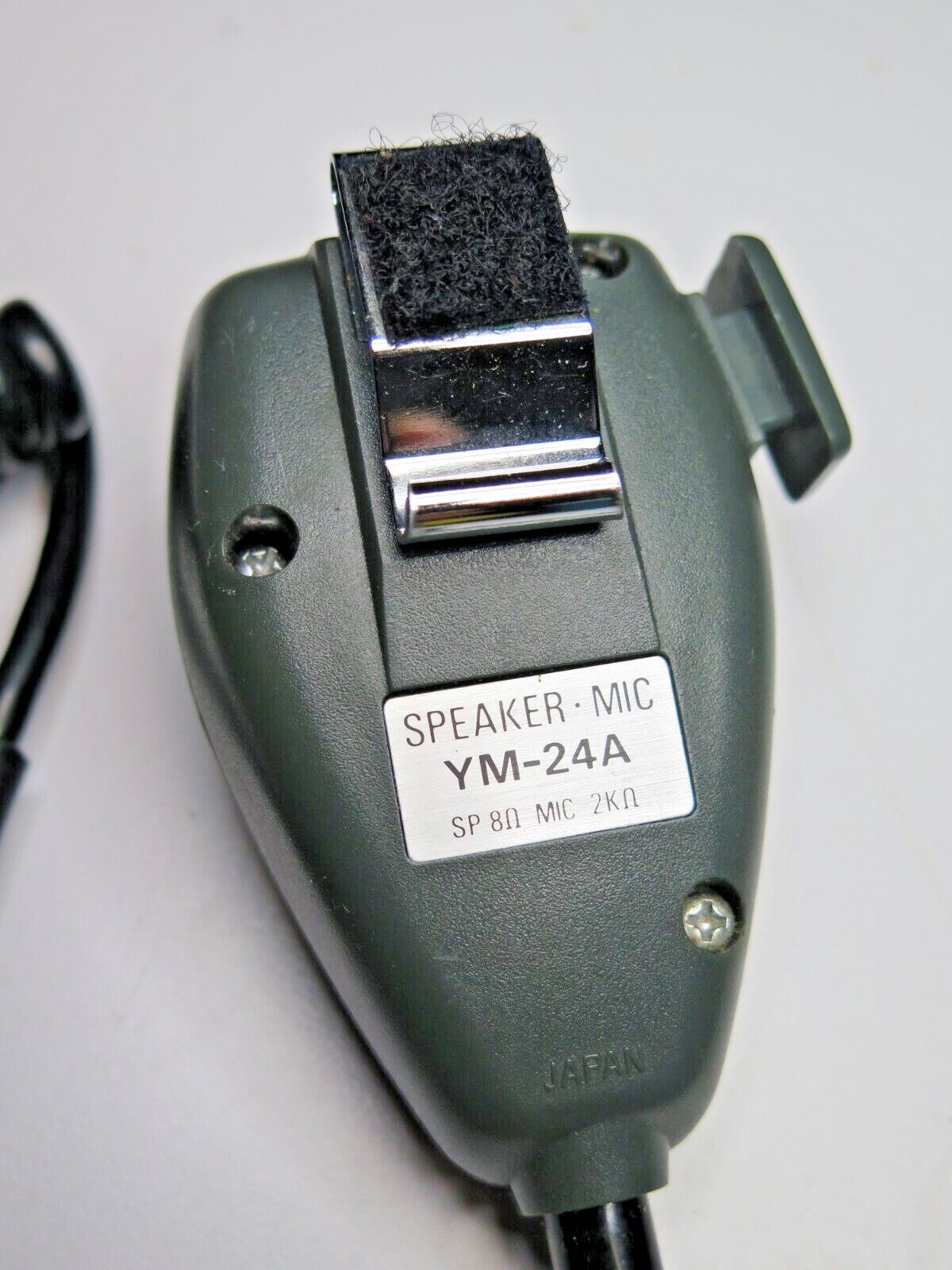 Vintage YAESU YM-24A Speaker Mic Microphone HAM RADIO