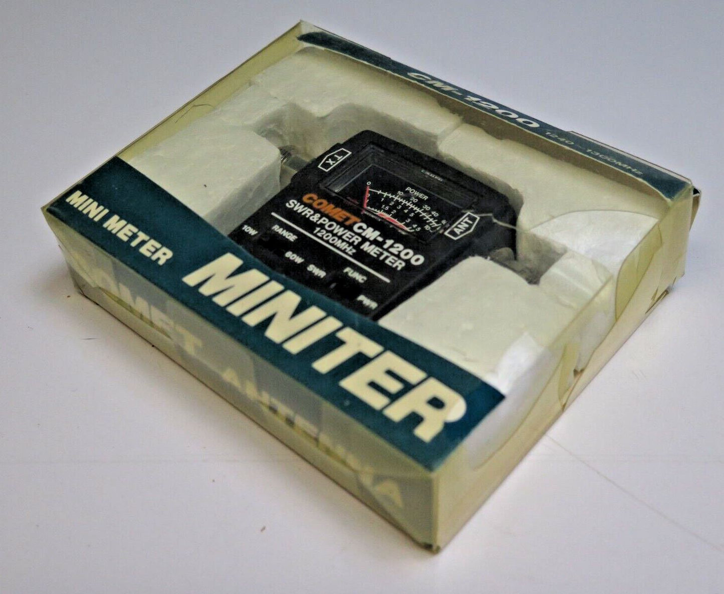 Comet CM-1200 Miniter SWR & Power Mini Meter inline 1200MHz