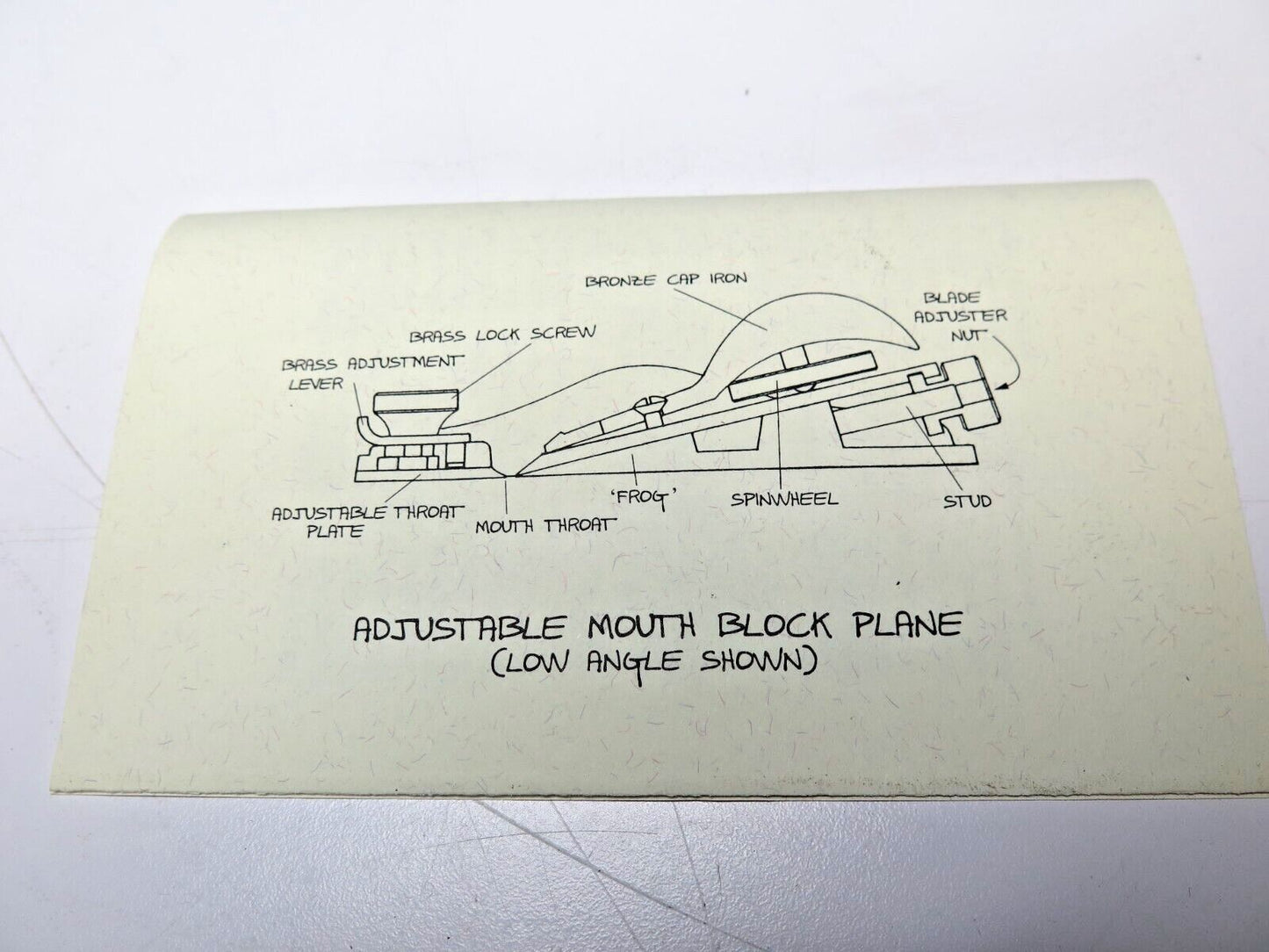 Lie-Nielsen No. 9 1/2 Standard  20 degree Angle Adjustable Mouth Block Plane