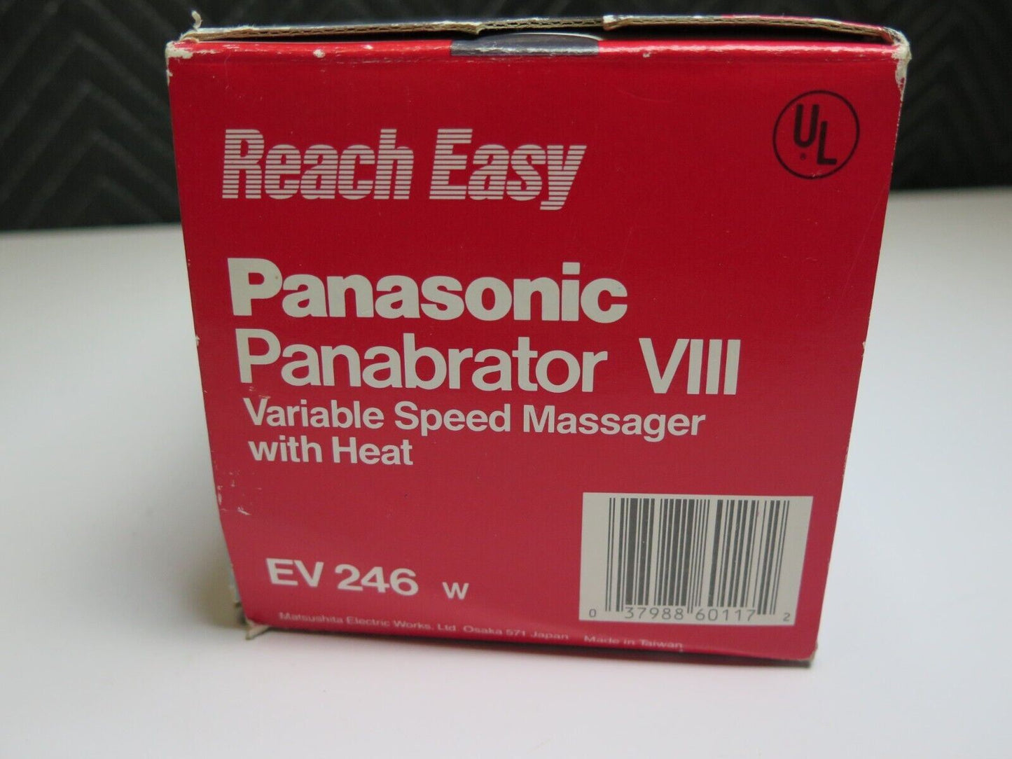 Panasonic Reach Easy Massager EV246 Panabrator Variable Speed Heat Extendible