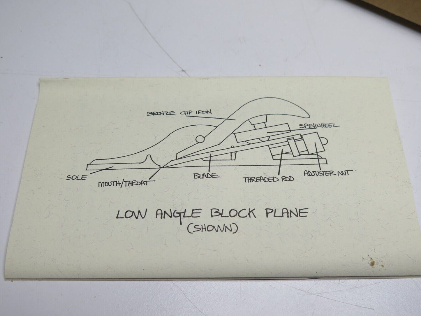 Lie Nielsen 103 Block Plane Bronze Standard Angle *Rare* Discontinued