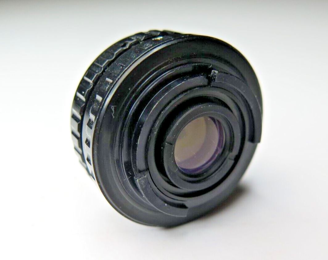 Asahi Opt Co PENTAX 110 24mm f2.8 Lens for PENTAX AUTO 110 JAPAN 1:2:8 w/ Caps