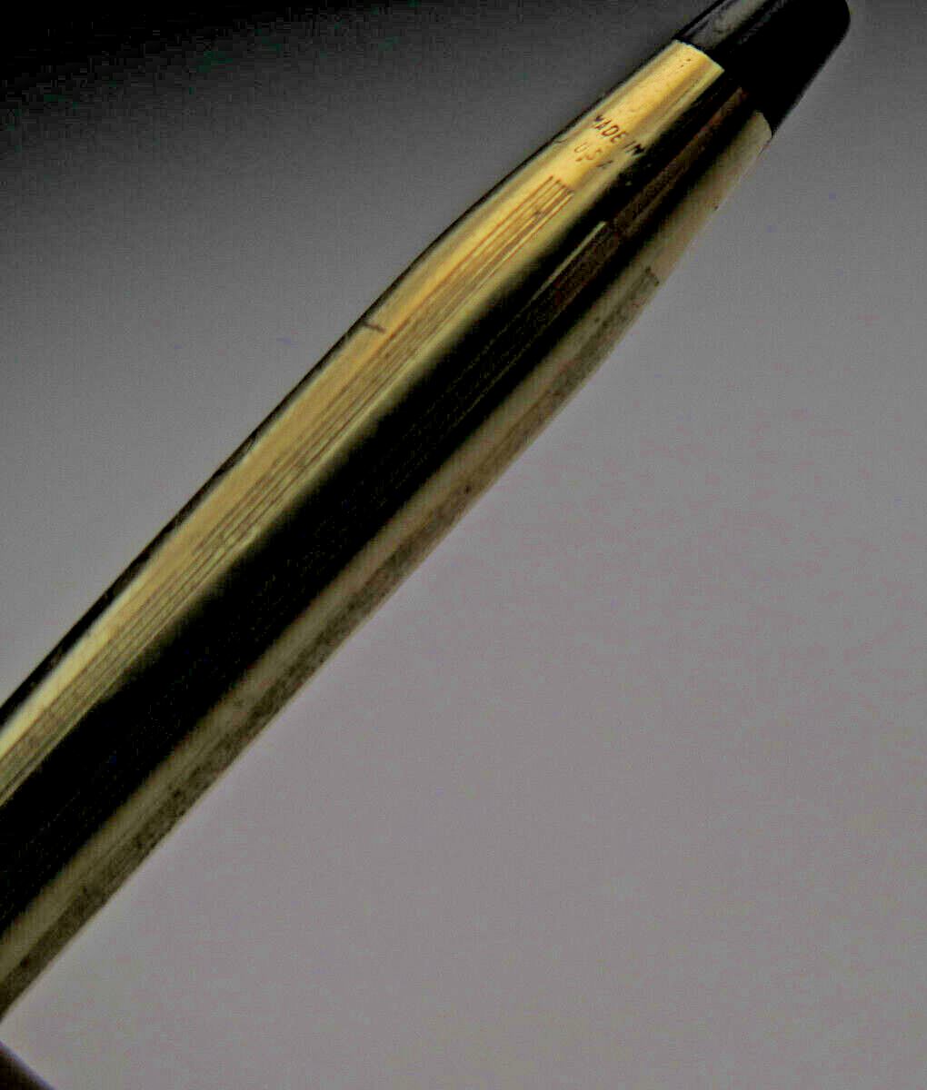 Vintage Cross Pencil 1/20 12 KT Gold Filled Texaco Advertising 1963-1981