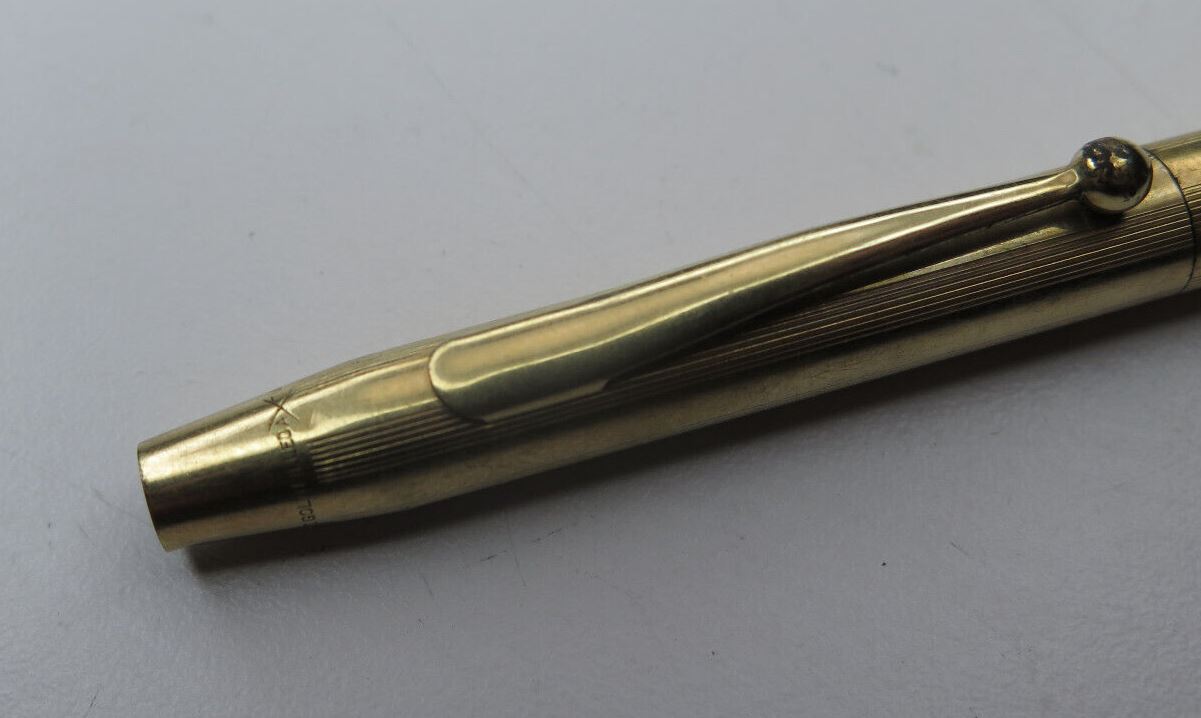 VINTAGE AXT MECHANICAL PENCIL GOLD FILLED 1/10 12KT