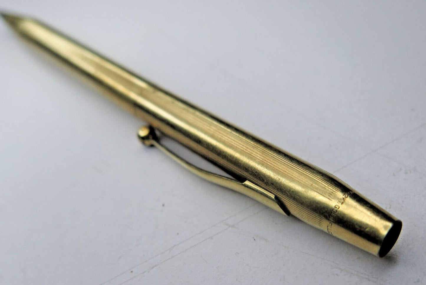 VINTAGE AXT MECHANICAL PENCIL GOLD FILLED 1/10 12KT