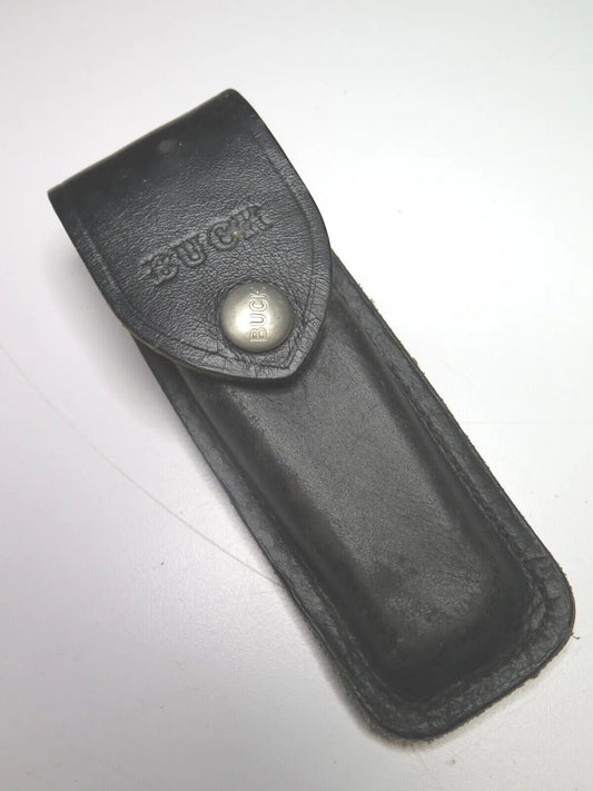 Vintage Buck 110 Sheath Case Black Leather ** CASE ONLY **