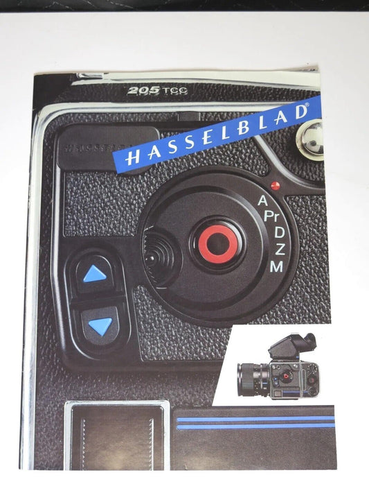 Very Clean Hasselblad 205 TCC Camera Catalog Brochure