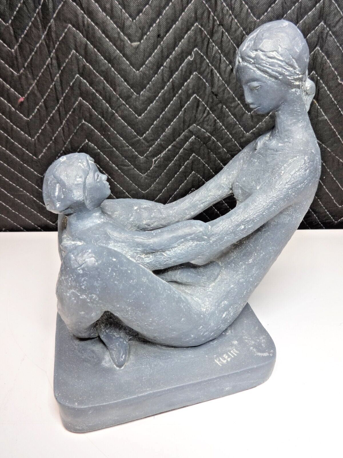 Austin Productions Ceramic Kathy Klein "Generations" Mother/Child Sculpture 1972