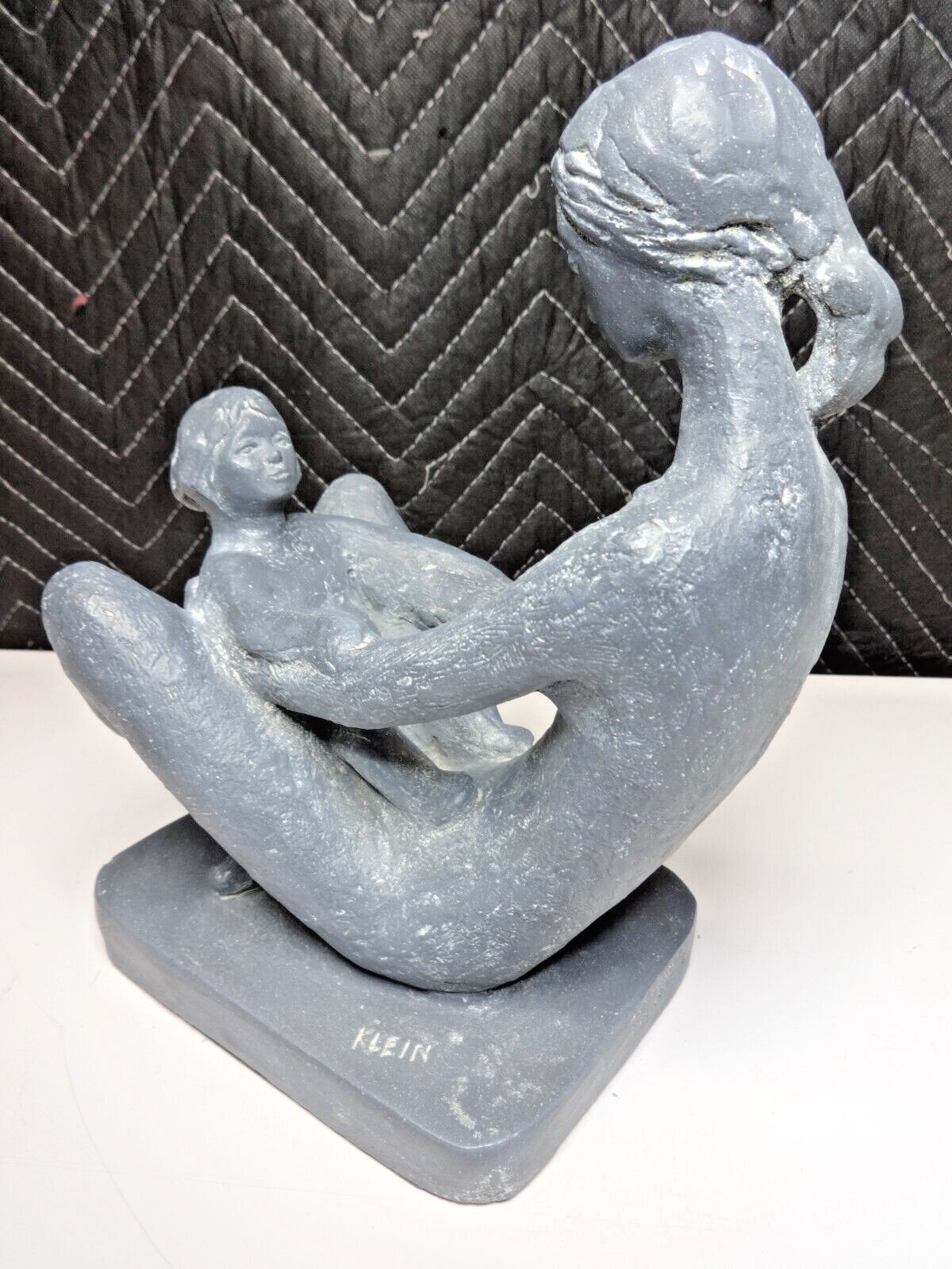 Austin Productions Ceramic Kathy Klein "Generations" Mother/Child Sculpture 1972