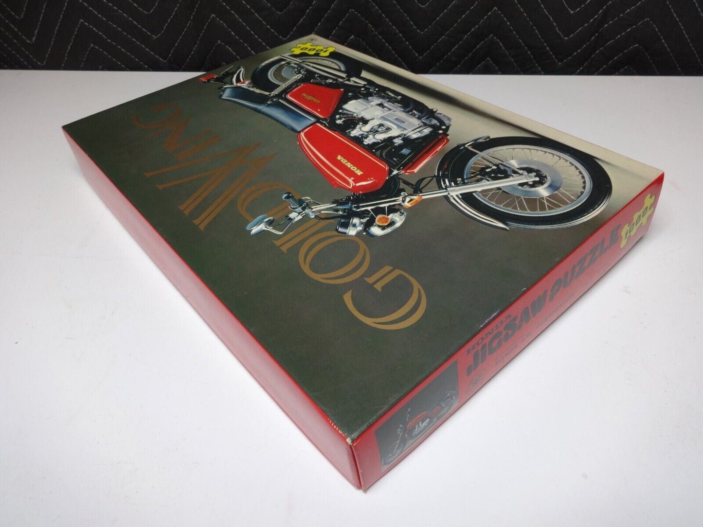 Vintage NOS HONDA LICENSED GOLDWING GL1000 MOTORCYCLE 1000 PIECE JIGSAW PUZZLE