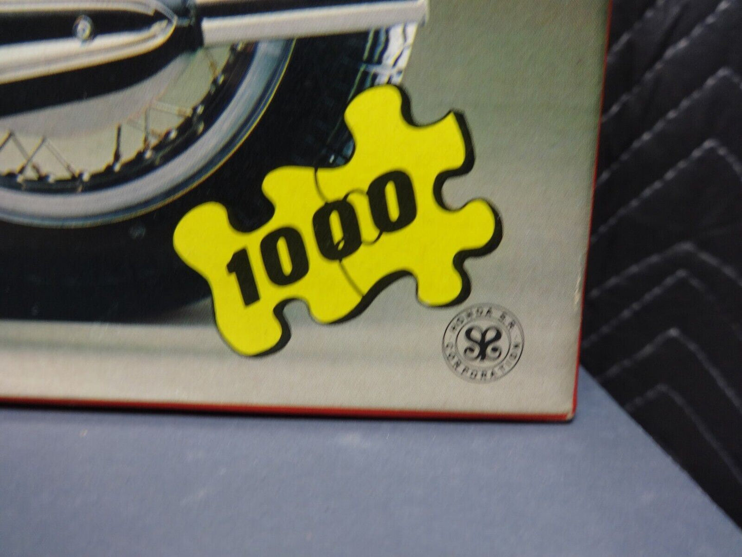 Vintage NOS HONDA LICENSED GOLDWING GL1000 MOTORCYCLE 1000 PIECE JIGSAW PUZZLE