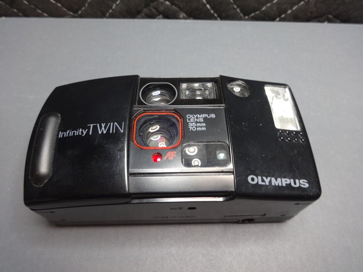 Olympus Infinity Twin Weatherproof Camera AF 35mm Point & Shoot Film Camera