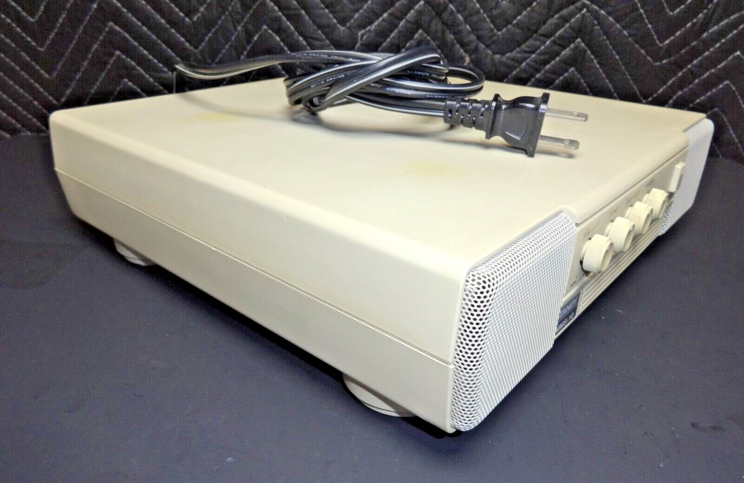 TANDY MMS-10 STEREO AMPLIFIER SPEAKER FOR PC COMPUTER - Serviced