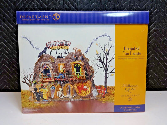 Department 56 Haunted Fun House Snow Village Halloween - NEW