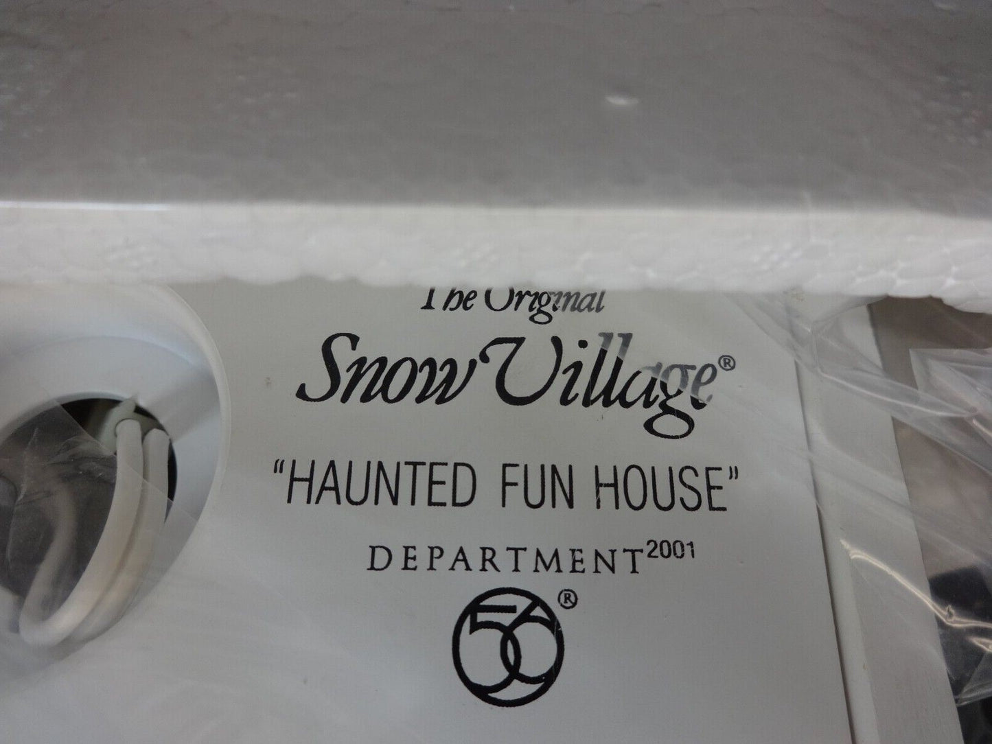 Department 56 Haunted Fun House Snow Village Halloween - NEW