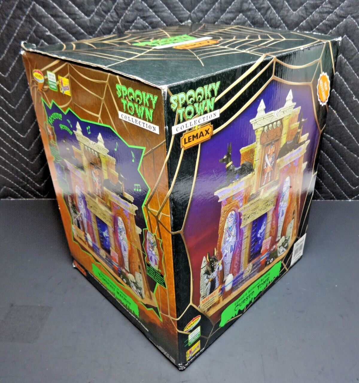 Lemax 2007 Spooky Town Cursed Tomb Mummy  Halloween Haunted House - 75500