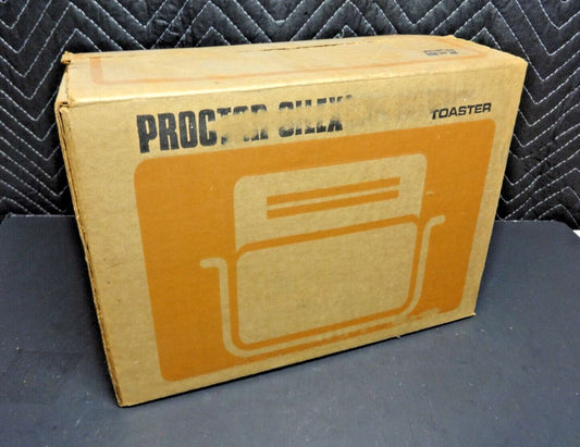 Vintage 1975 CHROME PROCTOR SILEX TOASTER STAINLESS MCM Color Tuner P-20612 SCM