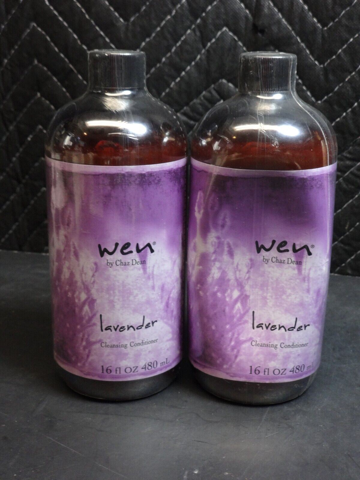 2x Wen by Chaz Dean Lavender Cleansing Conditioner 16 oz NEW