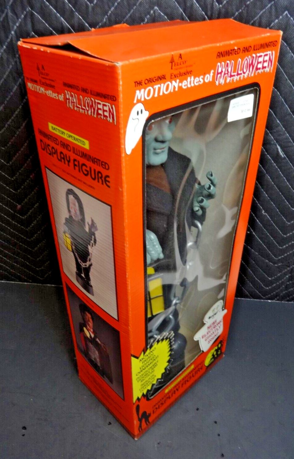 NOS Vintage 1990 Motion-ettes Of HALLOWEEN By Telco Monster In Box 18" - NIB