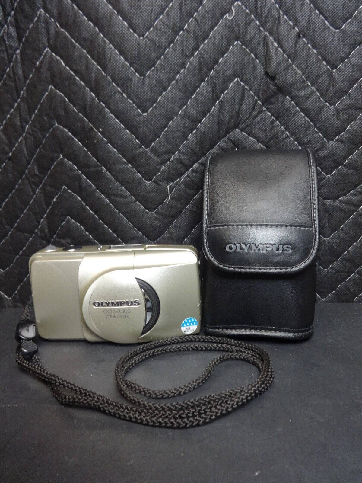 Olympus Stylus Zoom 115 Deluxe 35mm Point & Shoot Film Camera From JAPAN