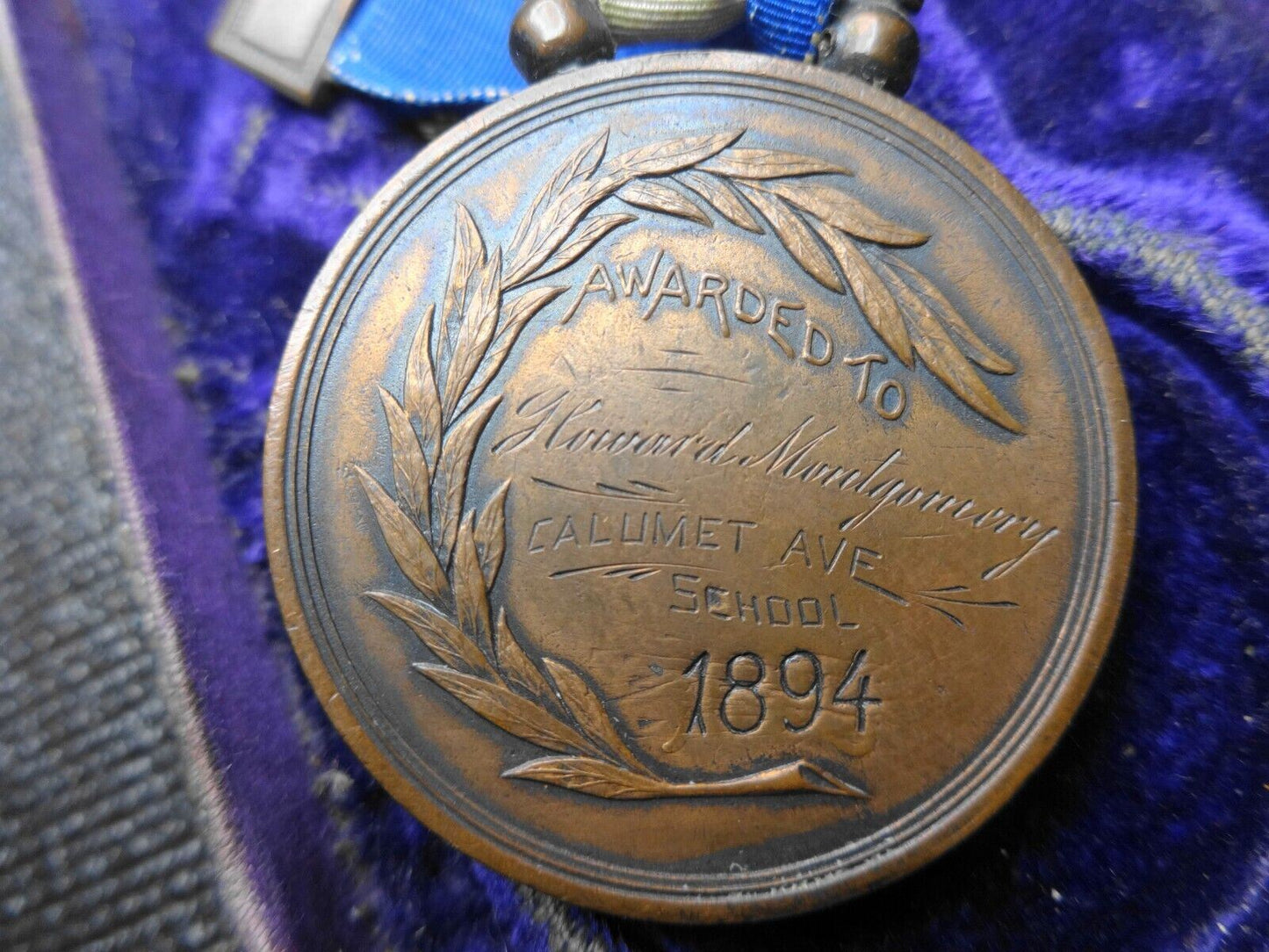 1894 The Chicago Daily News Patriotism Medal, For Essay on American Patriotism