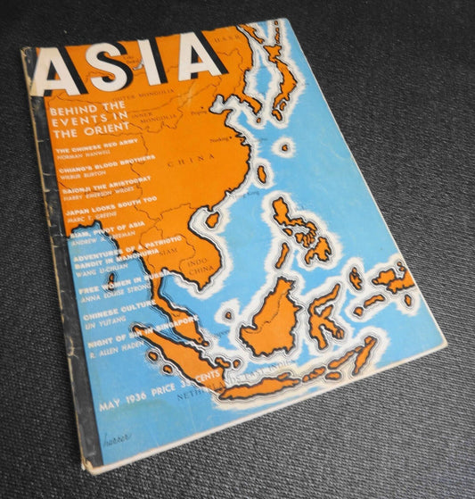 Asia Magazine Complete Issue May 1936