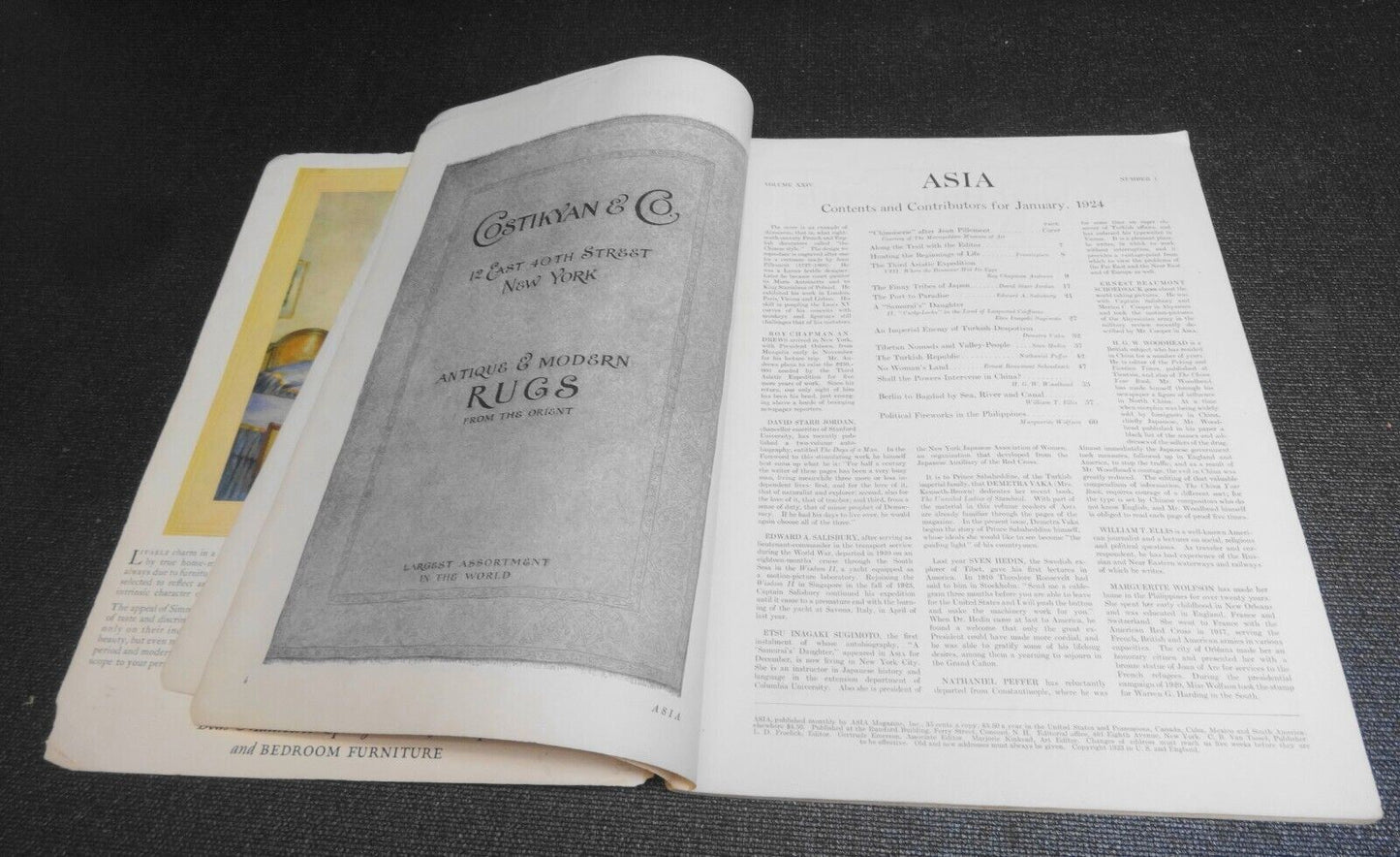 Asia Magazine Complete Issue January 1924