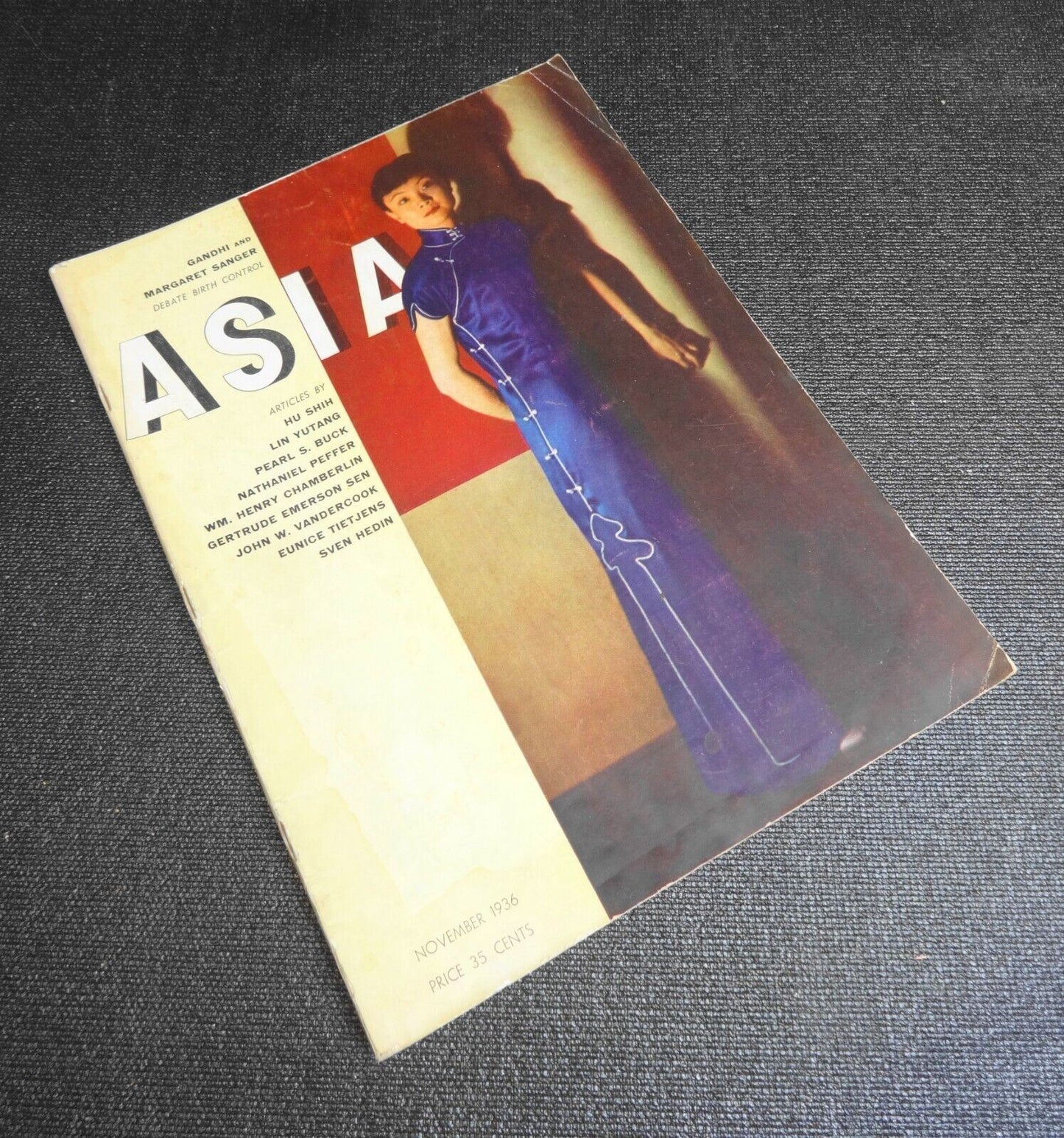 Asia Magazine Complete Issue November 1936