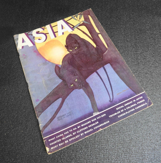 Asia Magazine Complete Issue September 1937