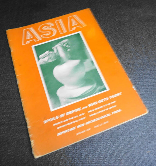 Asia Magazine Complete Issue September 1938