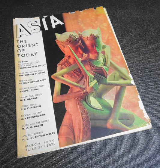 Asia Magazine Complete Issue March 1936