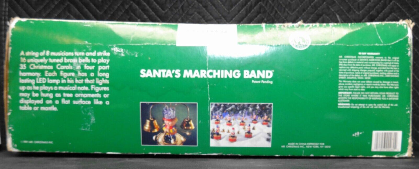 First Edition of MR CHRISTMAS Santa's Marching Band 1991 LIGHTS 16 Musical Bells