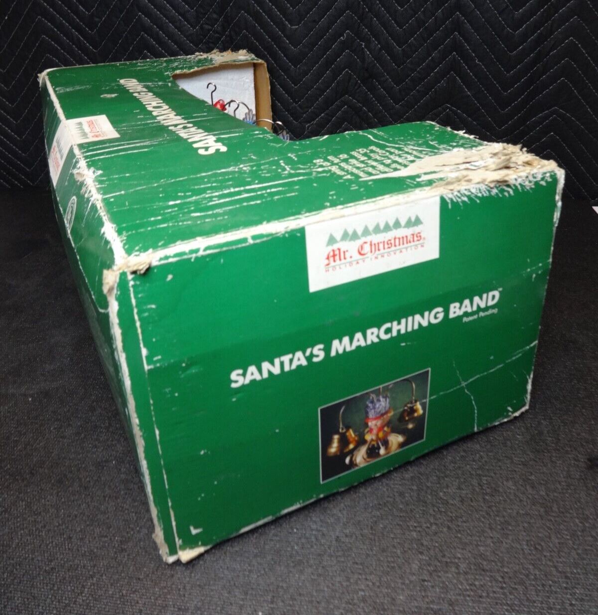 First Edition of MR CHRISTMAS Santa's Marching Band 1991 LIGHTS 16 Musical Bells