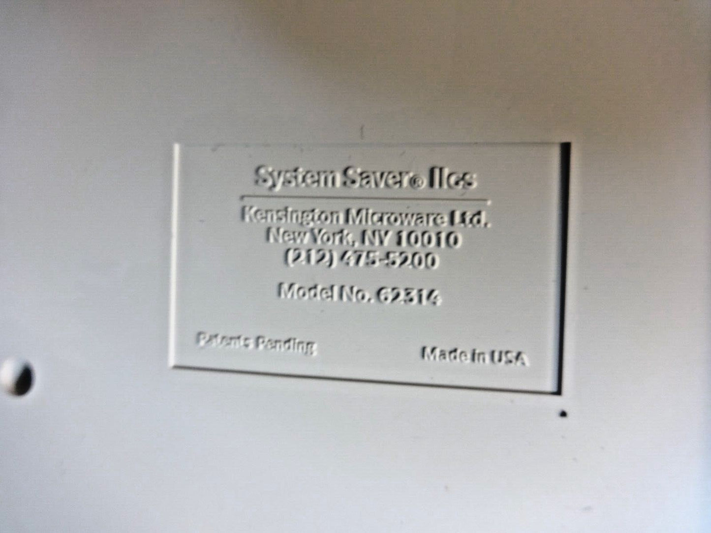 Kensington System Saver 2 GS Fan & Power Strip 62314 for the Apple IIGS Computer