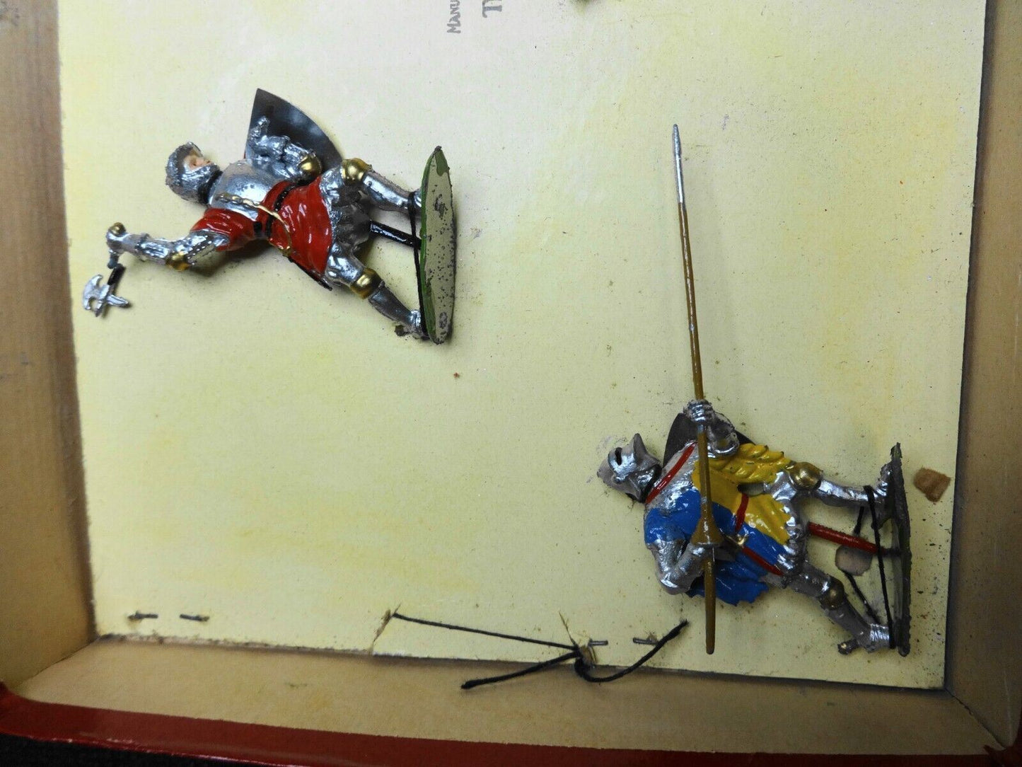 W Britains 16th Century Knights Lead Toy - 5 Foot Soldiers