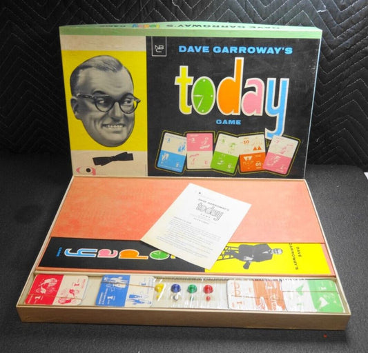 DAVE GARROWAY NBC TV STUDIO TODAY SHOW 1960 BOARD GAME QUALITY UNUSED SEALED