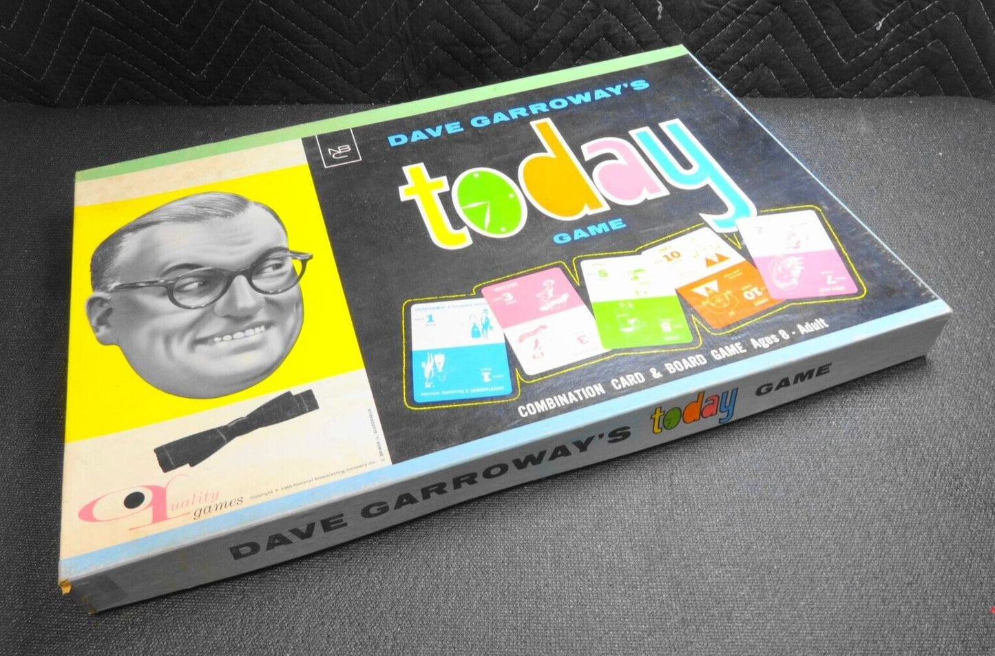 DAVE GARROWAY NBC TV STUDIO TODAY SHOW 1960 BOARD GAME QUALITY UNUSED SEALED