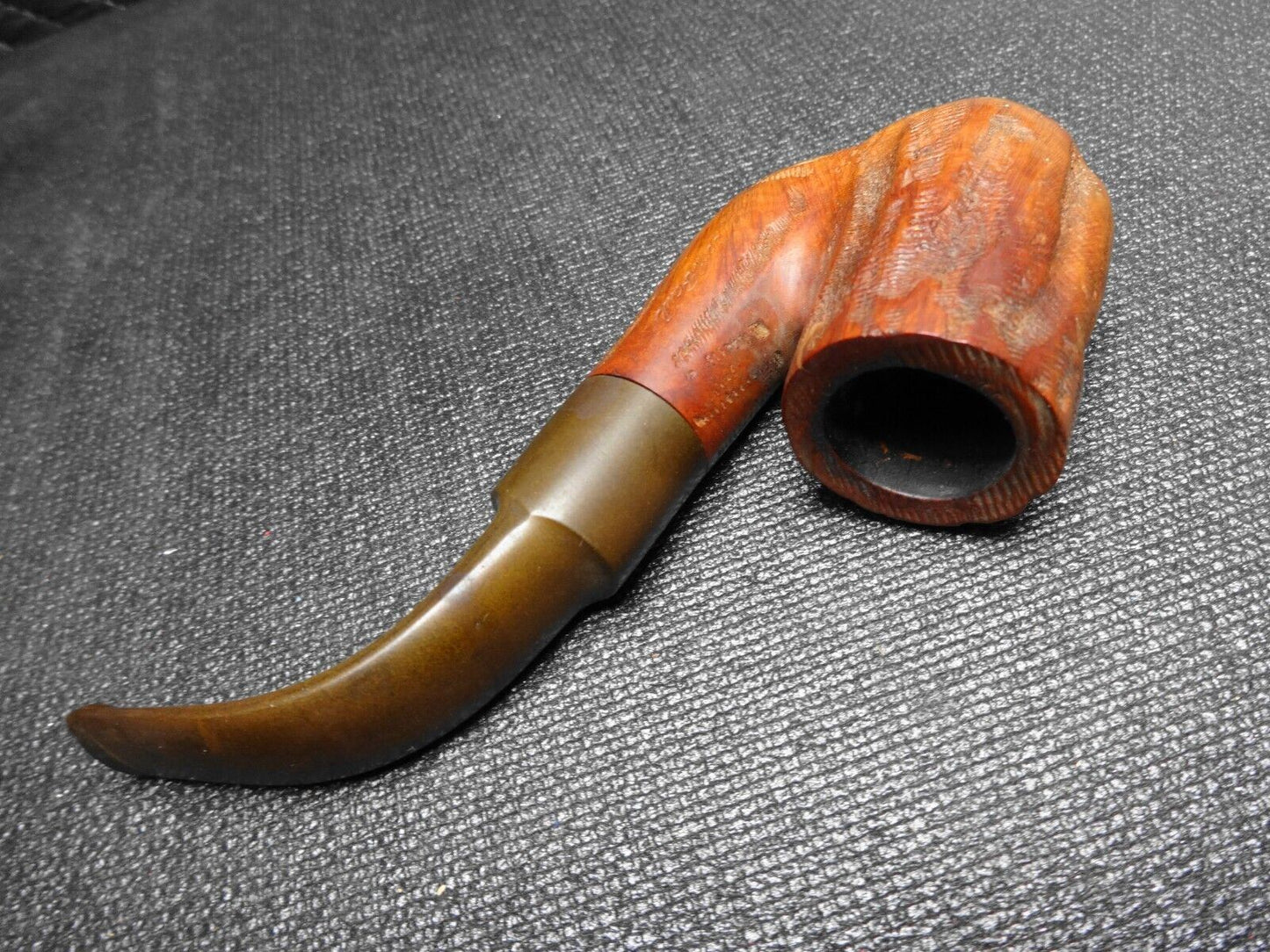 Vintage Original Oom Paul Fishtail Tobacco Smoking Estate Pipe