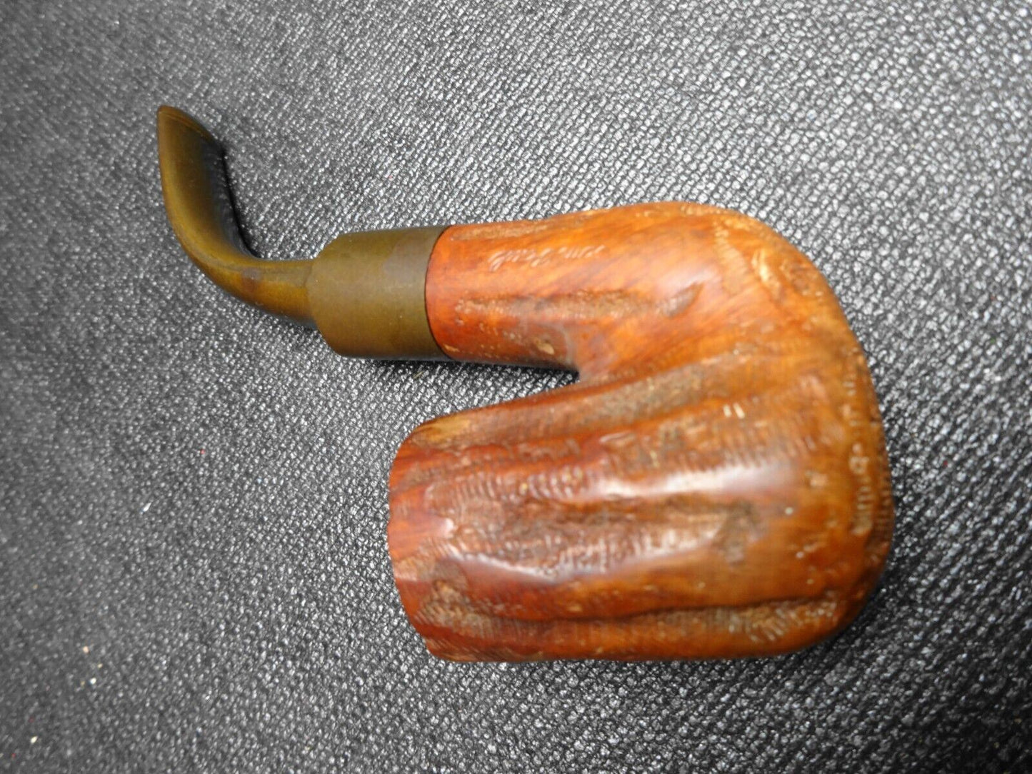 Vintage Original Oom Paul Fishtail Tobacco Smoking Estate Pipe