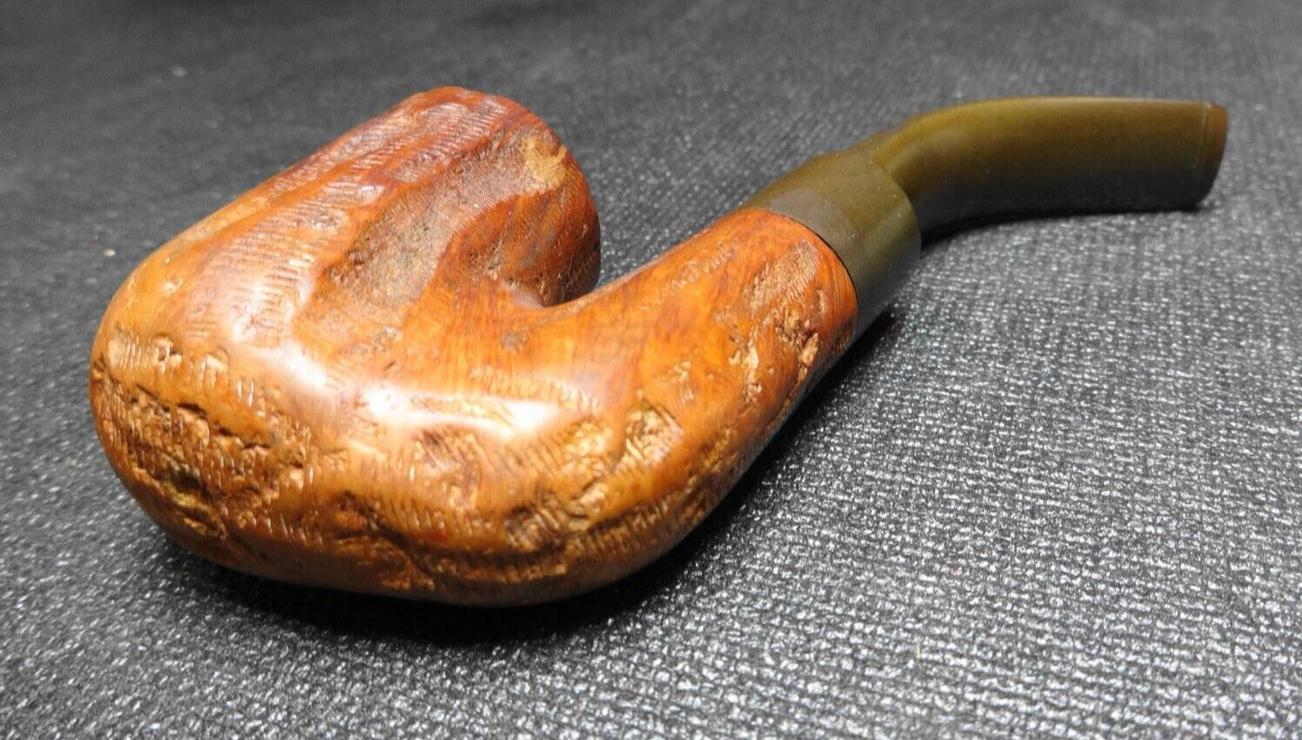 Vintage Original Oom Paul Fishtail Tobacco Smoking Estate Pipe