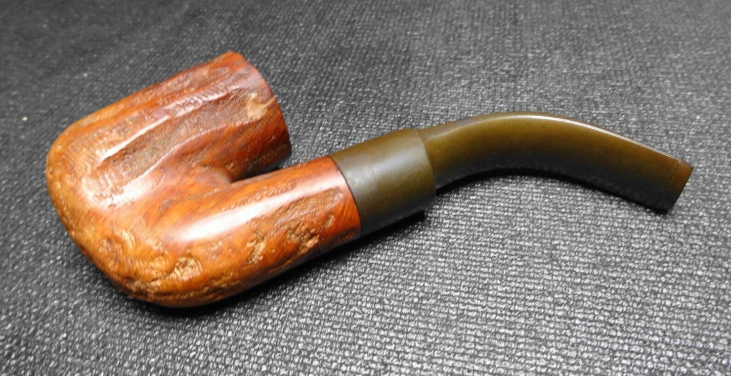 Vintage Original Oom Paul Fishtail Tobacco Smoking Estate Pipe