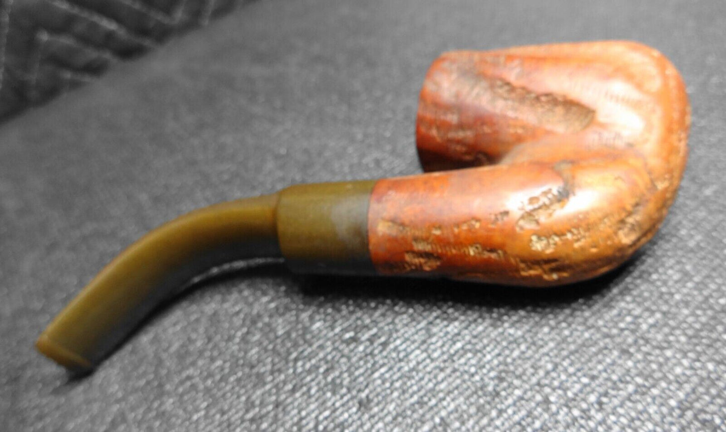 Vintage Original Oom Paul Fishtail Tobacco Smoking Estate Pipe