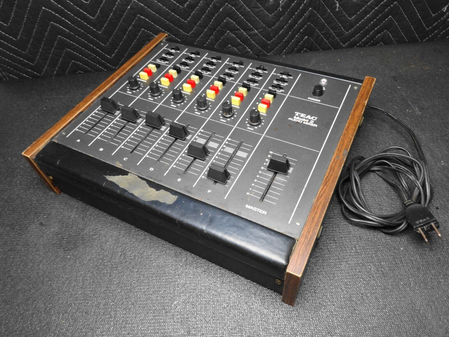 Teac Model 2 Audio 6 Channel Mixer - Powers On, Partially Working