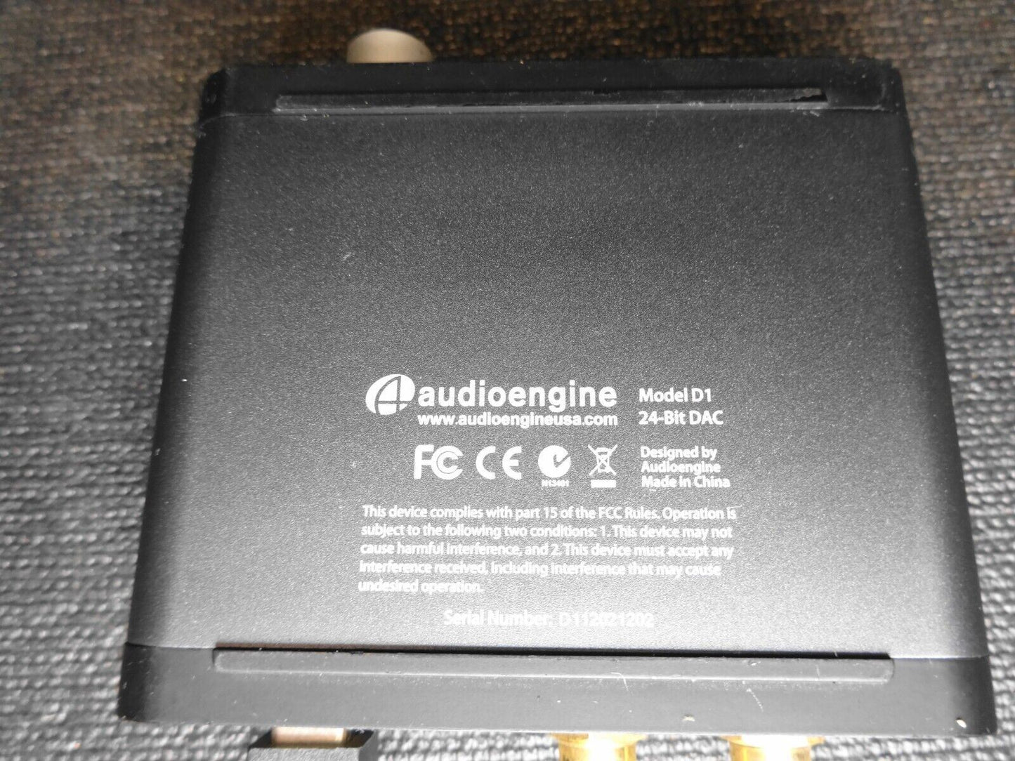 Audioengine D1, Premium 24-Bit DAC + Headphone Amplifier