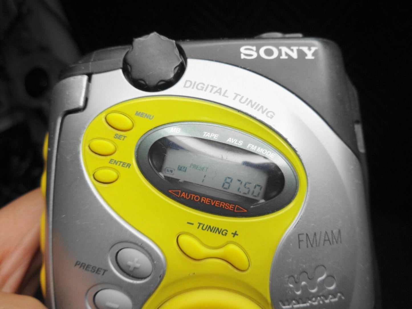 Sony Sports Walkman WM-FS421 TV/Weather/FM/AM Cassette Portable Radio *Serviced*