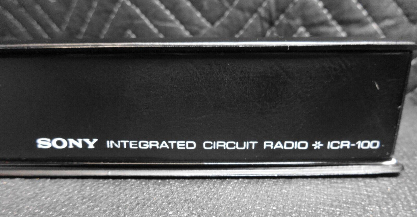 Vintage 1960s Sony ICR-100 Integrated Circuit Radio * CASE ONLY *