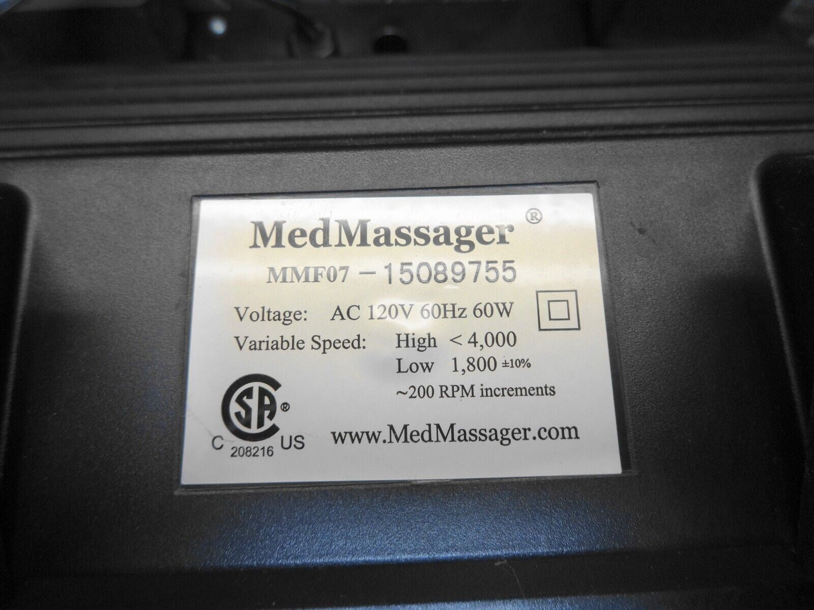 MedMassager MMF07 Foot Massager